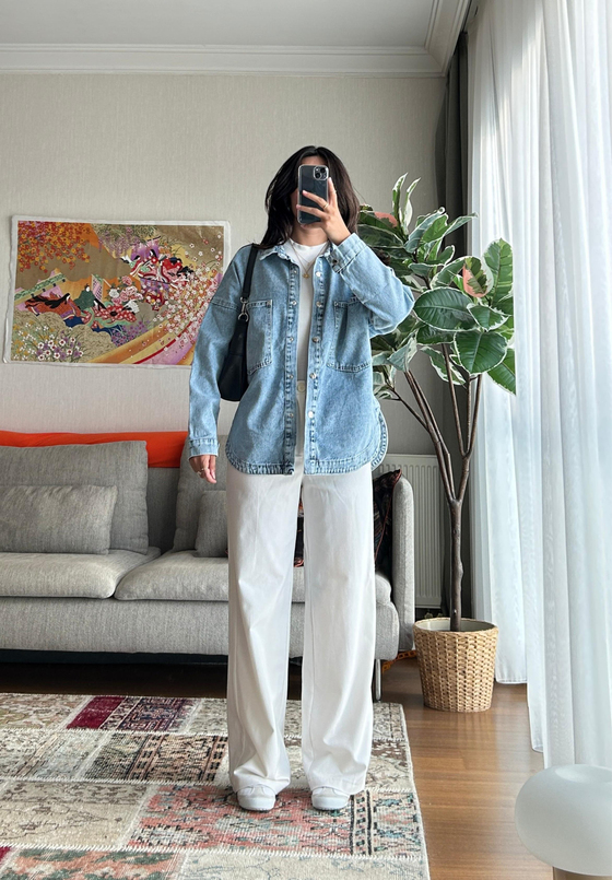 Himura Oversize Kot Ceket 