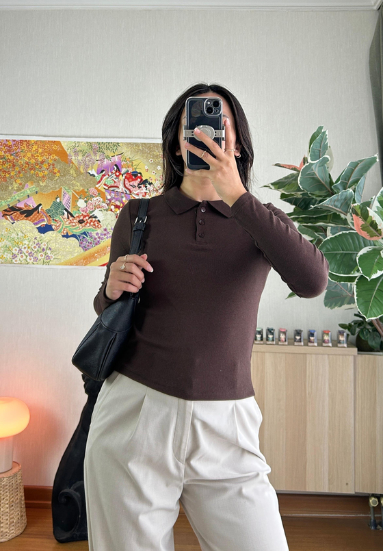 Kiara Polo Yaka Body Kahve