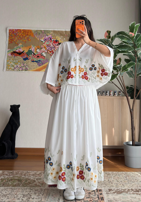 Kougi İşlemeli Takım 