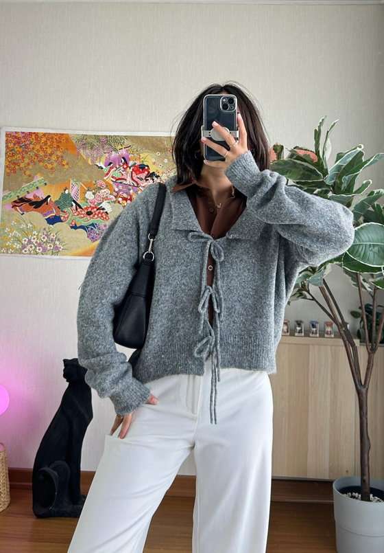 Miho Fit Kesim Düğmeli Gömlek Kahve