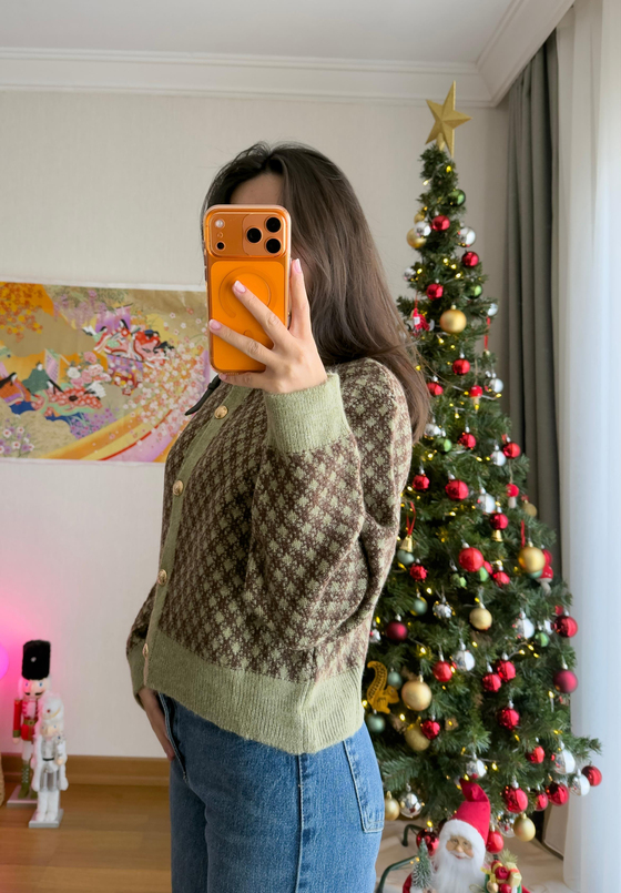 Mika Desenli Hırka