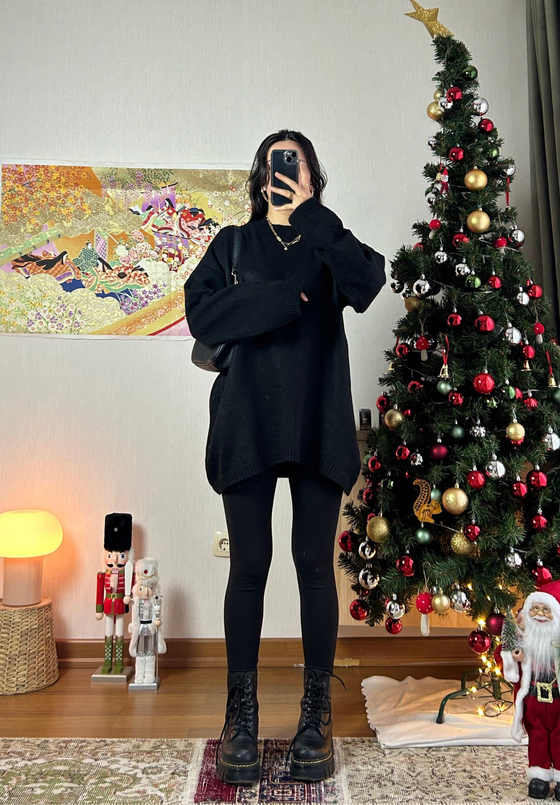 Mirua Basic Oversize Triko Kazak Siyah