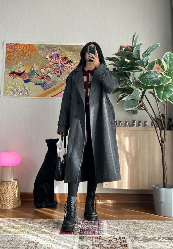 Mizuki Kaşe Kaban Füme