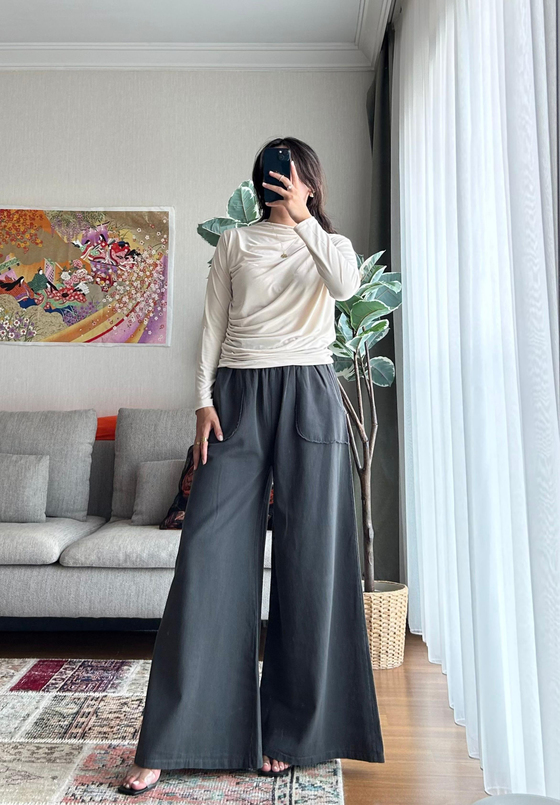 Nagi Drape Detaylı Body Bej