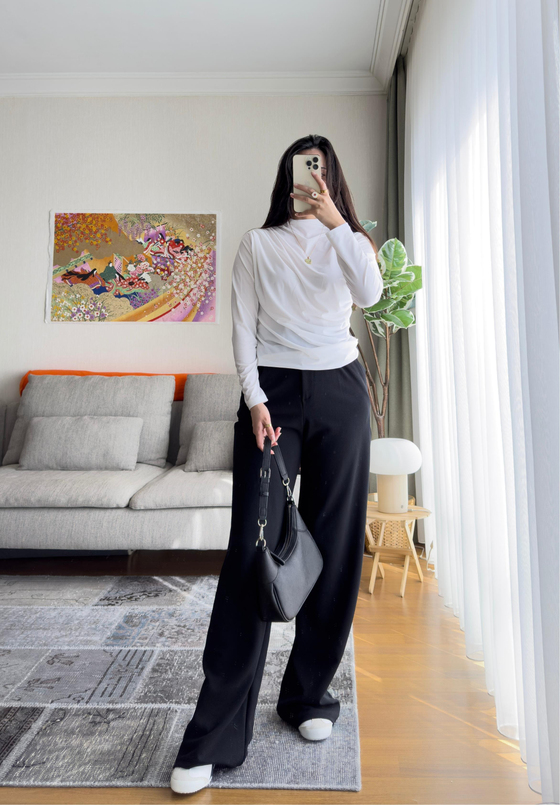 Nagi Drape Detaylı Body Beyaz