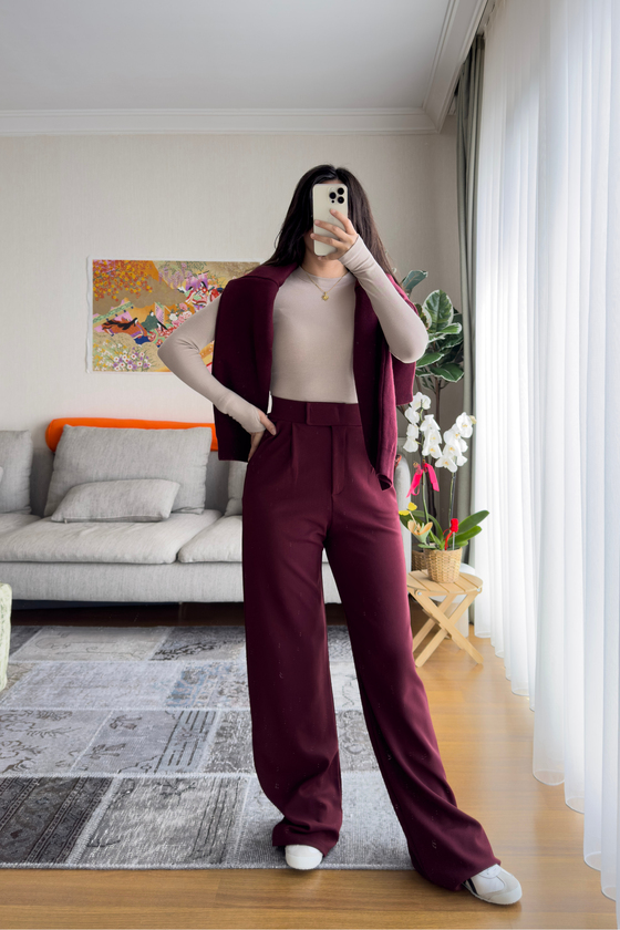 Os Parmak Geçmeli Body Bej
