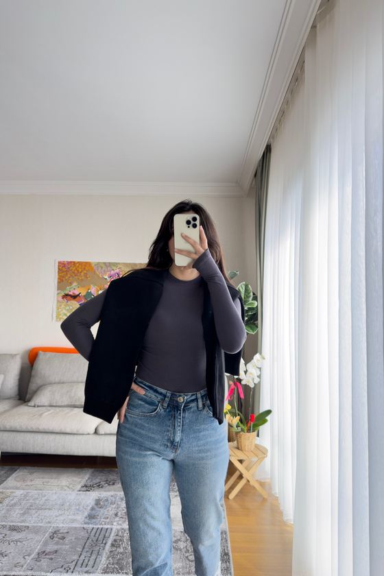 Os Parmak Geçmeli Body Füme
