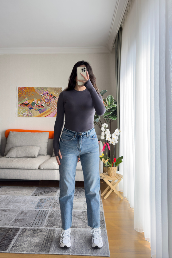 Os Parmak Geçmeli Body Füme