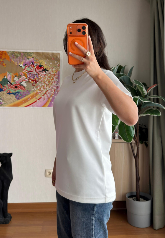 Oys Basic T-Shirt Beyaz