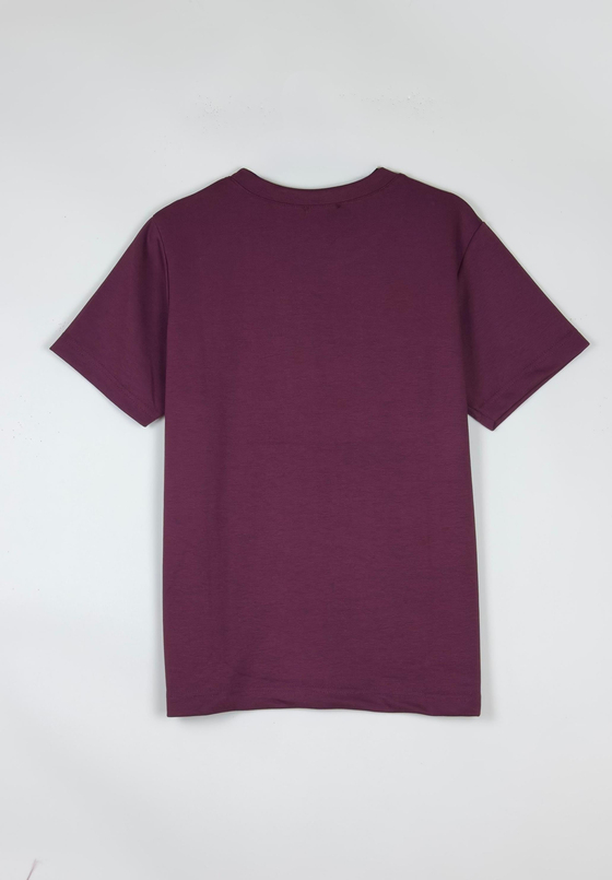 OYS Basic T-Shirt Bordo