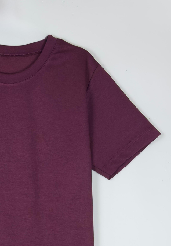 OYS Basic T-Shirt Bordo