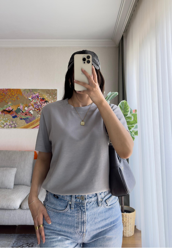 OYS Basic T-Shirt Gri