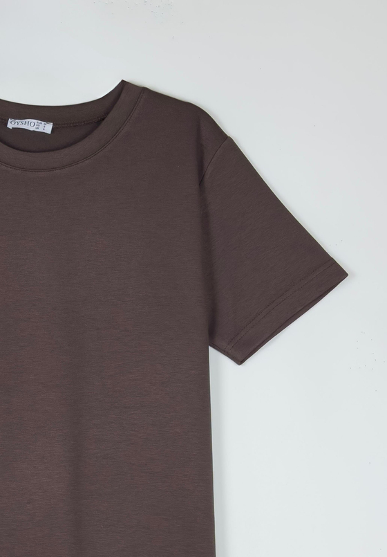 OYS Basic T-Shirt Kahve