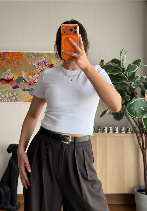 Yoko Basic Fit T-Shirt Beyaz