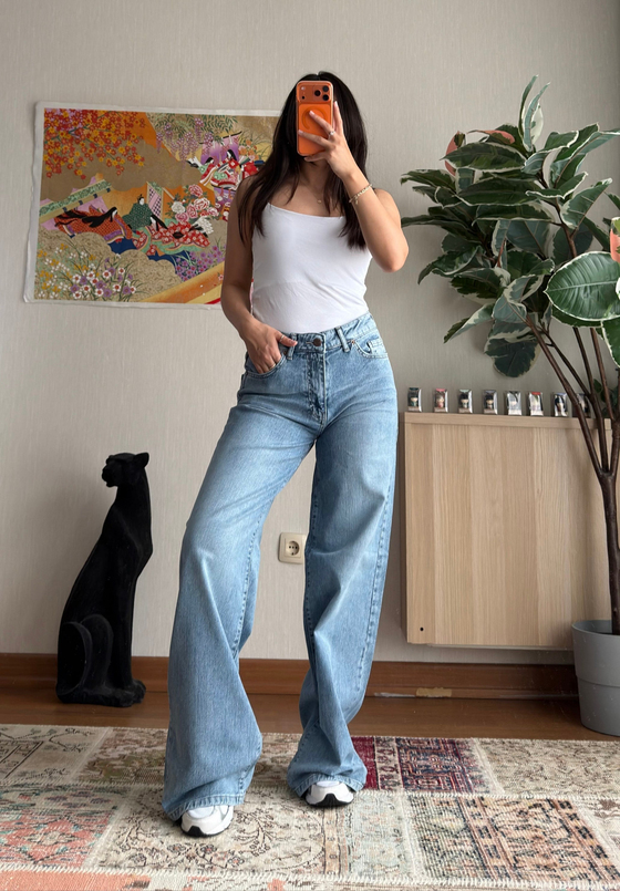 Yusi Loose Uzun Jean 