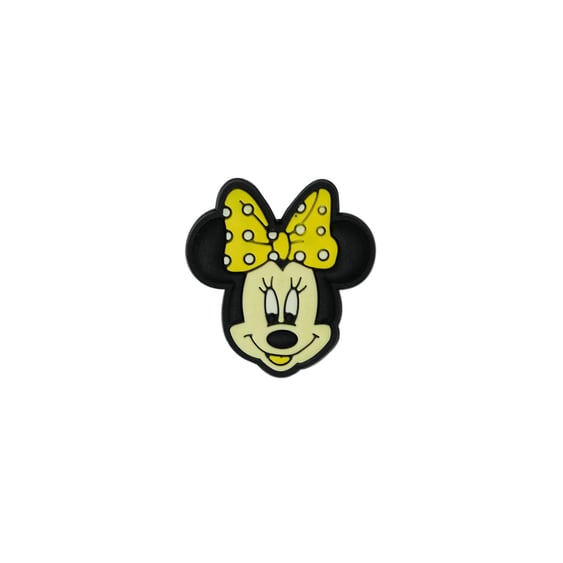 Sarı Fiyonklu  Mouse Figürlü Silikon Obje