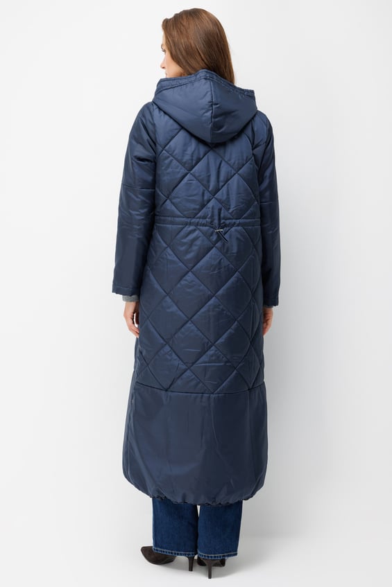 Classic Extra Soft Dolgulu Tam Boy Kaban Manto-Laci