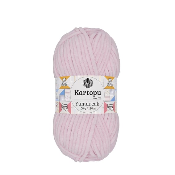 Kartopu Yumurcak Kadife El Örgü İpi K1562