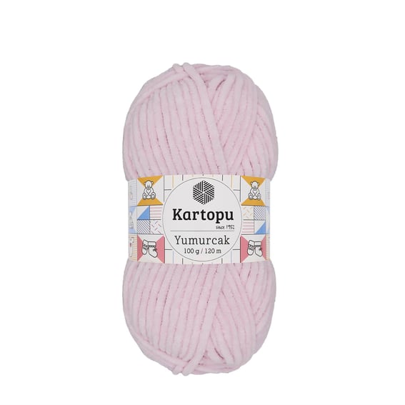 Kartopu Yumurcak Kadife El Örgü İpi K1562