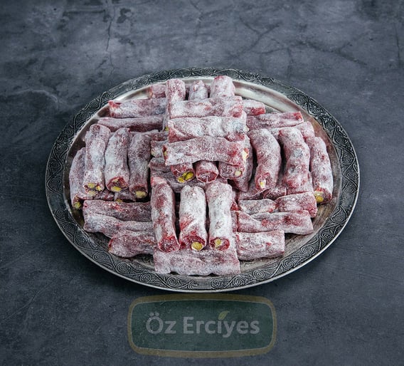 Antep Fıstıklı Nar Aromalı Fitil Lokum