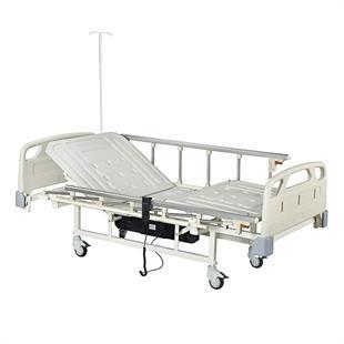 2 Motorlu Elektrikli Hasta Karyolası Alüminyum Korkuluklu Lineer Motor G-201