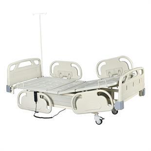 2 Motorlu Elektrikli Hasta Karyolası ABS Korkuluklu Lineer Motor G-202