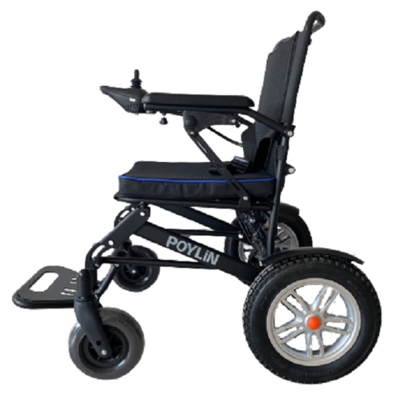 Poylin P205 Hafif Katlanabilir Akülü Tekerlekli Sandalye