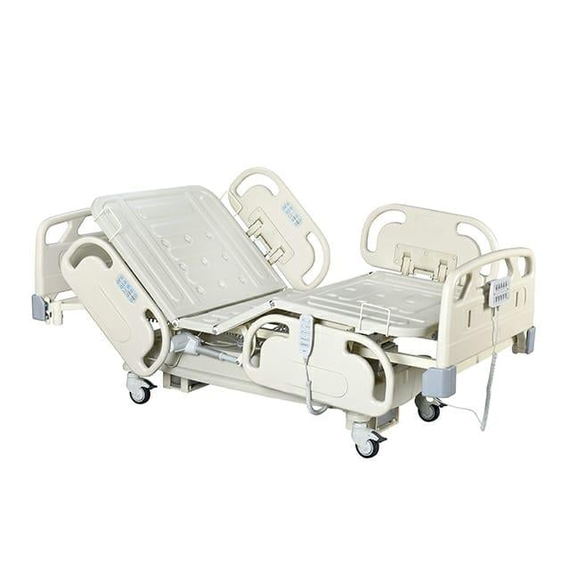 3 Hareketli Elektrikli Hasta Karyolası ABS Korkuluklu G-302