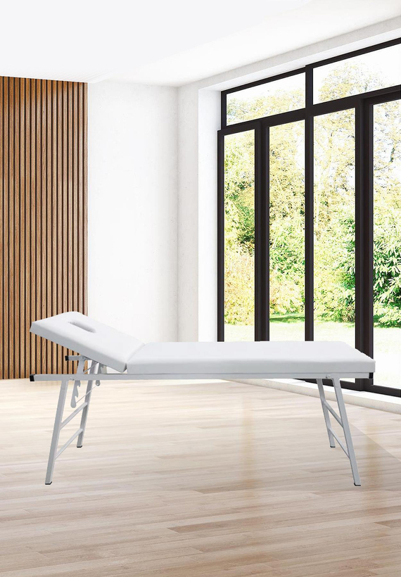 Muayene Sedyesi Katlanabilir Baş Kalkar Muayene Masası