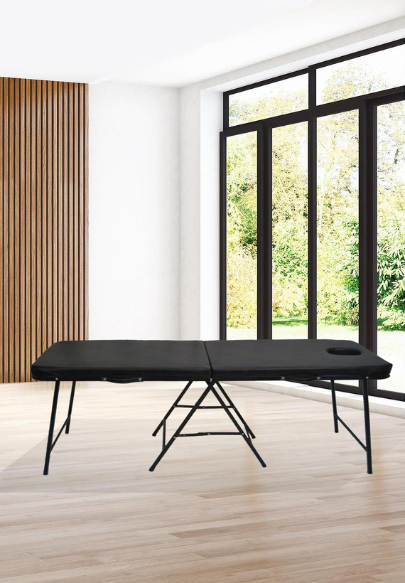 Relax Soft Çanta Tipi Masaj Masası (Siyah)