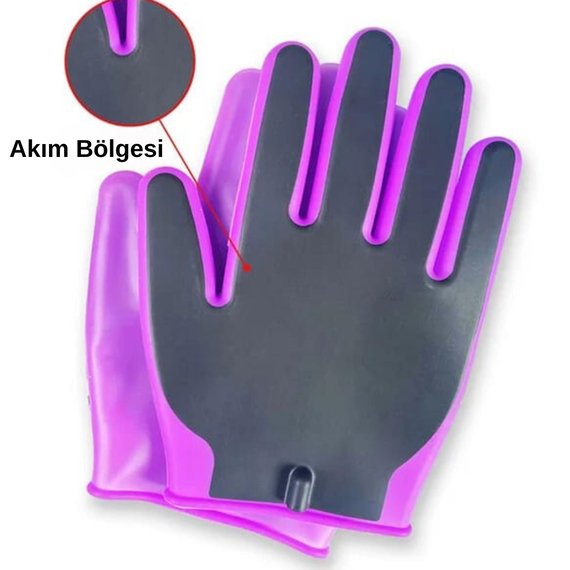 Biomeridyen Elastik Masaj Eldiveni (çift)