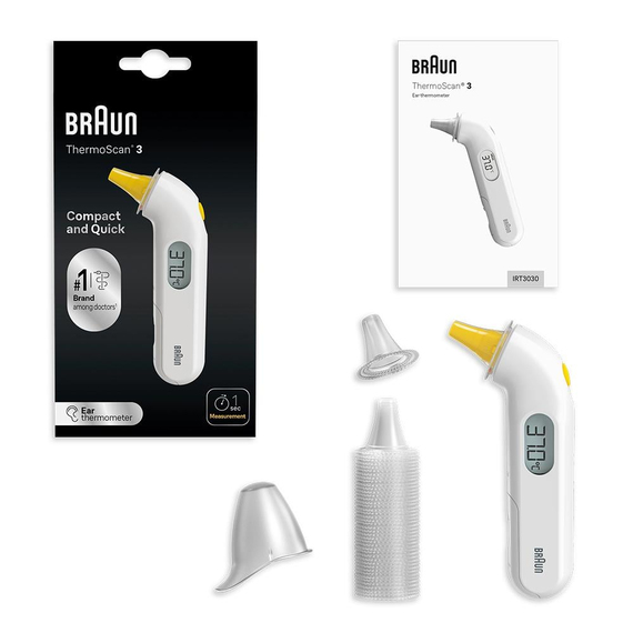 Braun IRT 3030 Kulaktan Ateş Ölçer