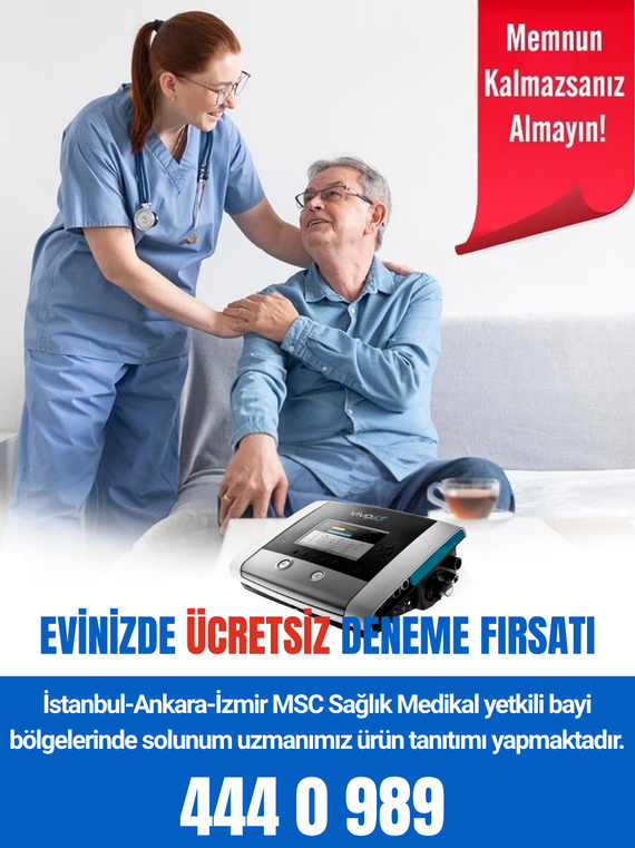 Breas Vivo 65 Ventilatör Cihazı