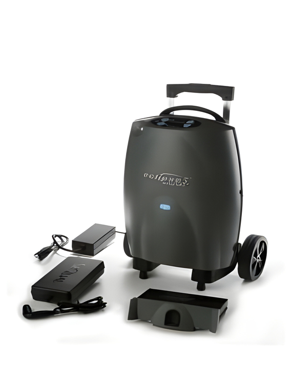 Caire Eclipse 5 Taşınabilir Oksijen Cihazı - Sürekli Akım ve Tetiklemeli Akım ile Çalışan Oksijen Konsantratör