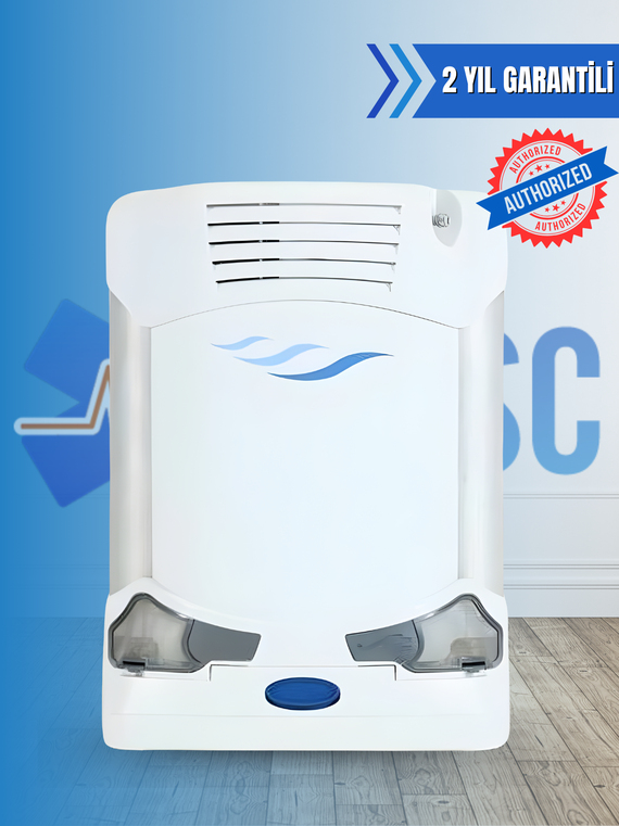 Caire Freestyle Comfort Taşınabilir Oksijen Konsantratör Tetikleme Modlu Oksijen Cihazı - 16 Cell Büyük Batarya