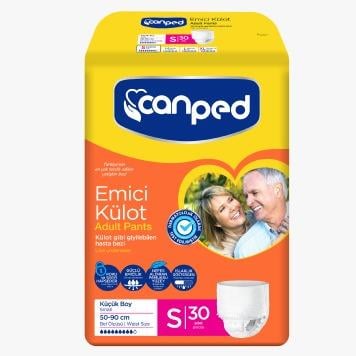 Canped Tekstil Yüzeyli Emici Külot Hasta Bezi