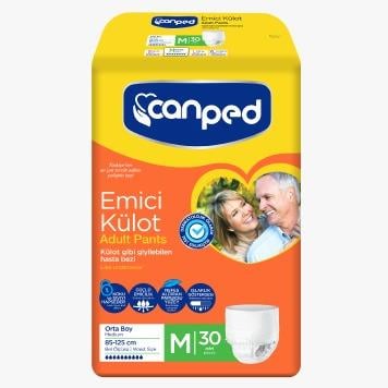 Canped Tekstil Yüzeyli Emici Külot Hasta Bezi