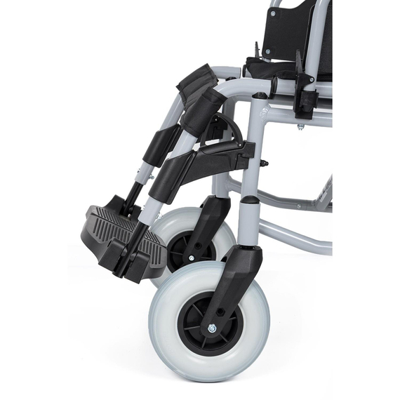 DM-337 MİNİ 50CM ALÜMİNYUM ÖZELLİKLİ TRANSFER TEKERLEKLİ SANDALYE