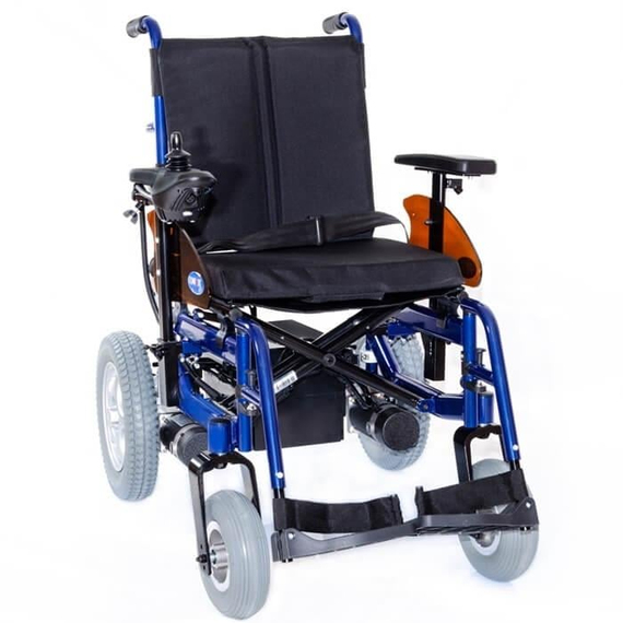 COMFORT PLUS ALLURE LACİVERT RENK AKÜLÜ TEKERLEKLİ SANDALYE