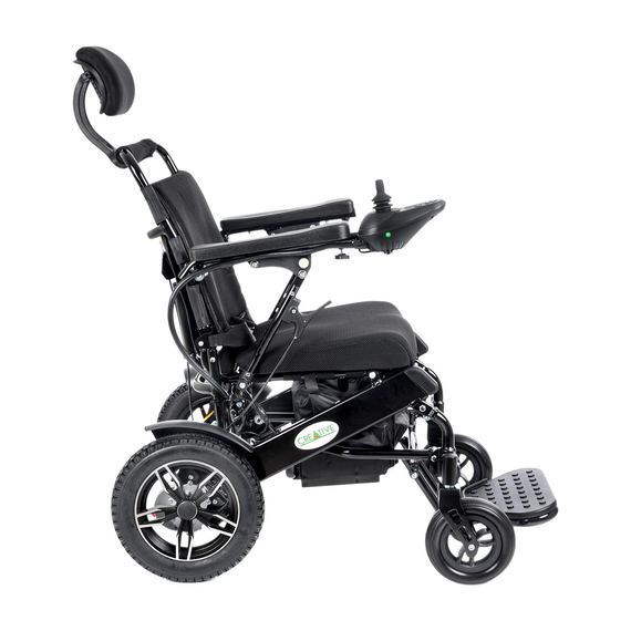 CREATİVE CR-6012 LUX LİTYUM PİLLİ AKÜLÜ TEKERLEKLİ SANDALYE BAŞ DESTEKLİ+SIRT YATAR