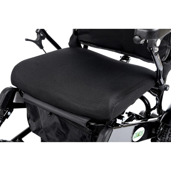 CREATİVE CR-6012 LUX LİTYUM PİLLİ AKÜLÜ TEKERLEKLİ SANDALYE BAŞ DESTEKLİ+SIRT YATAR