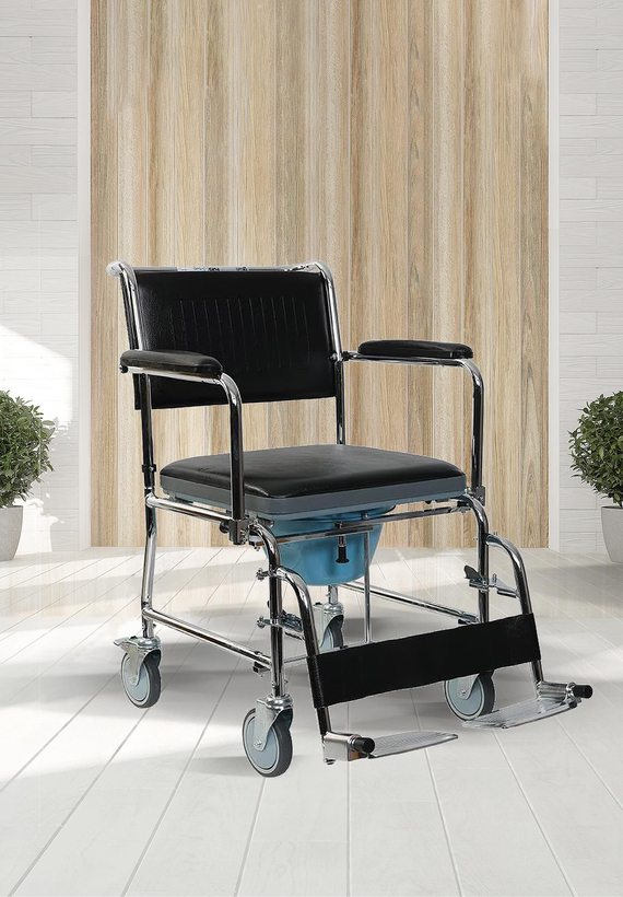 Golfi G125 Katlanır Klozetli Banyo Sandalyesi