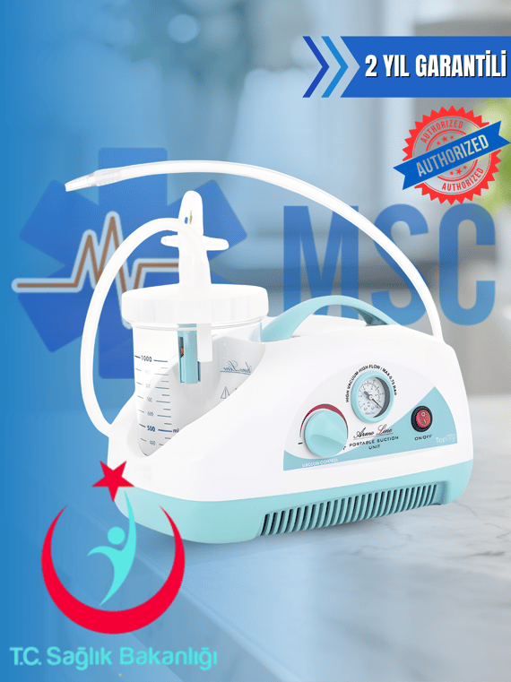 Endostall Taşınabilir Aspiratör Cihazı 30L Al-03