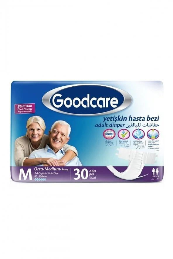 Goodcare Bel Bantlı Hasta Bezi 30'LU