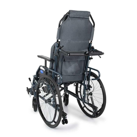 KY954LGC-46ALÜMİNYUM SIRTI YATAR TEKERLEKLİ SANDALYE