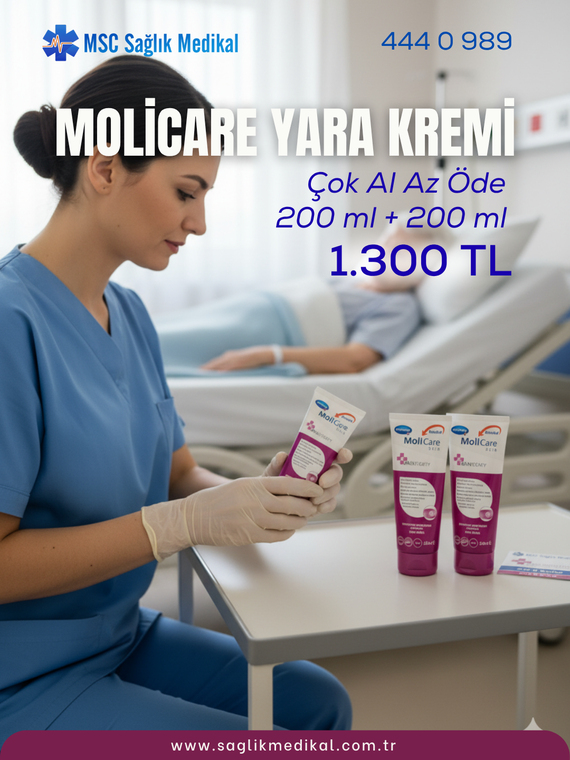 MoliCare® Skin Çinko Oksit Krem 200+200 ML