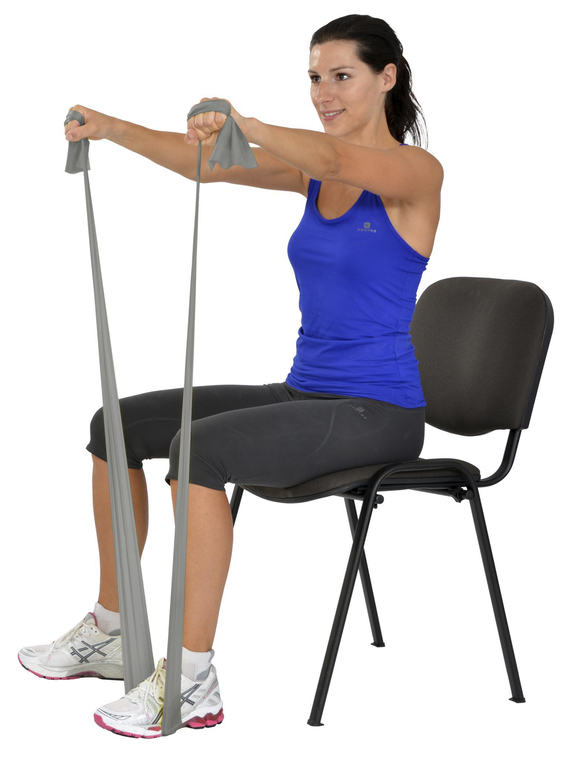 MVS PİLATES & YOGA 
EGZERSİZ BANDI , THERABAND GÜMÜŞ (EKSTRA GÜÇLÜ) 22.5 MT