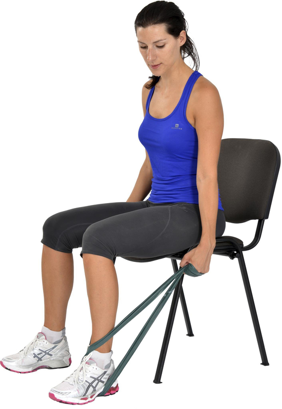 MVS PİLATES & YOGA 
EGZERSİZ BANDI , THERABAND YEŞİL RENK(ORTA) 1.5 MT