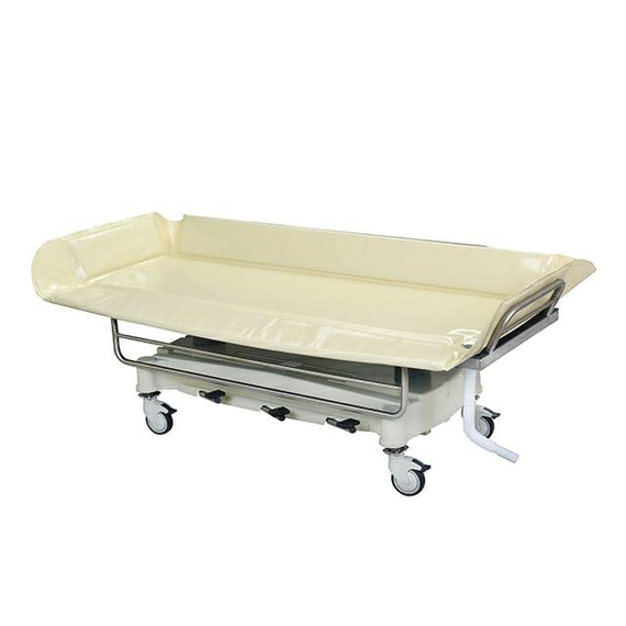 Paslanmaz Hasta Yıkama Sedyesi G-804