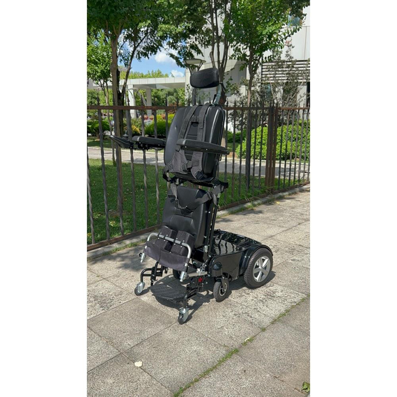 Poylin P302 Ultra Lüks Ayağa Kaldıran Akülü Tekerlekli Sandalye